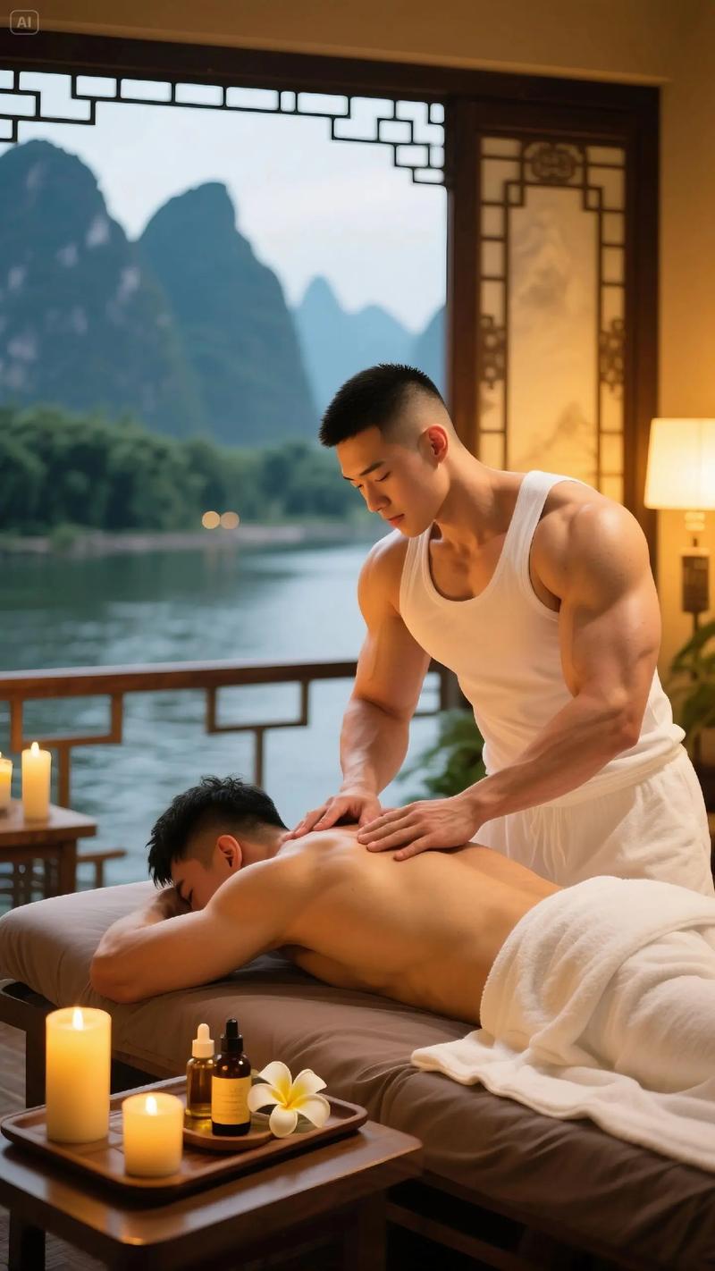 日本精油按摩男：专业男士精油推背、深层放松与舒缓疲劳的全身指压体验